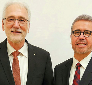 Dr. Karl-Heinz Frieden und Klaus Weisbrod.