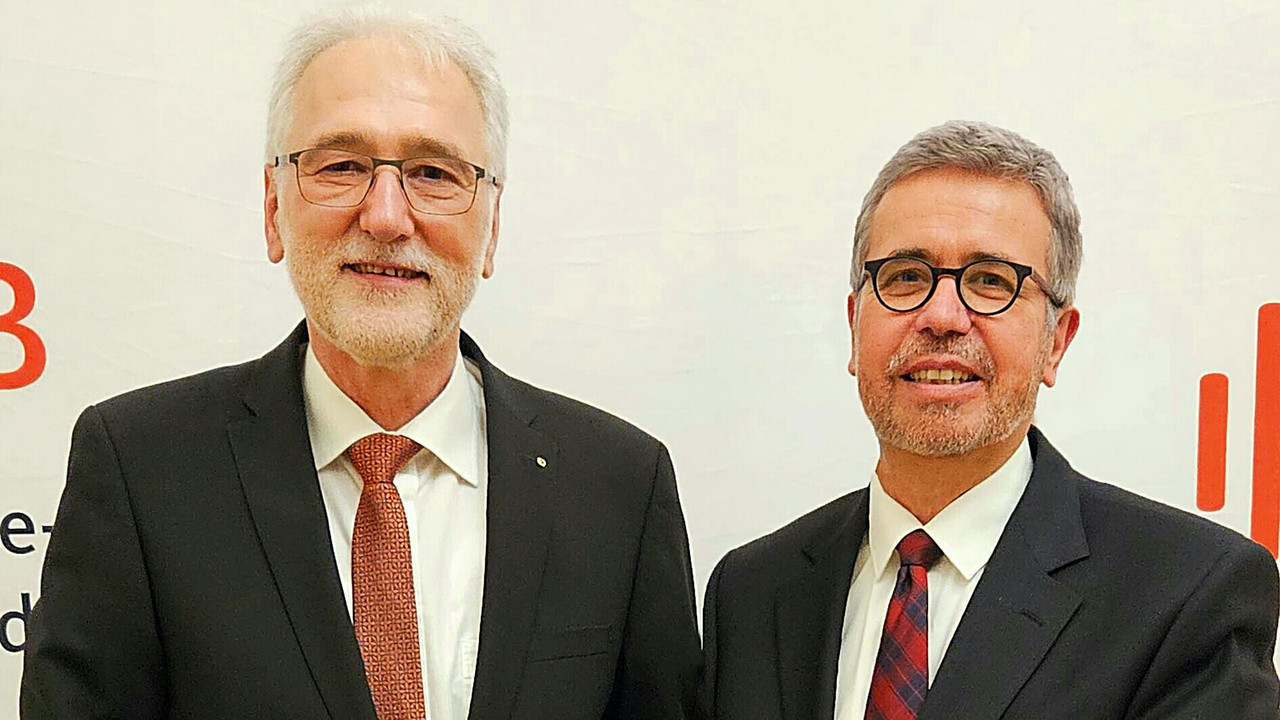 Dr. Karl-Heinz Frieden und Klaus Weisbrod.