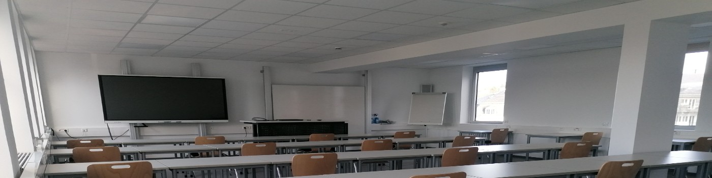 Lehrsaal im DLR Gebäude