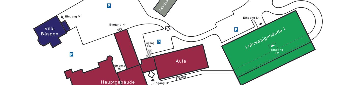 Ausschnitt vom Lageplan der HöV.