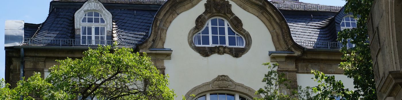 Dach der Villa Bäsgen.